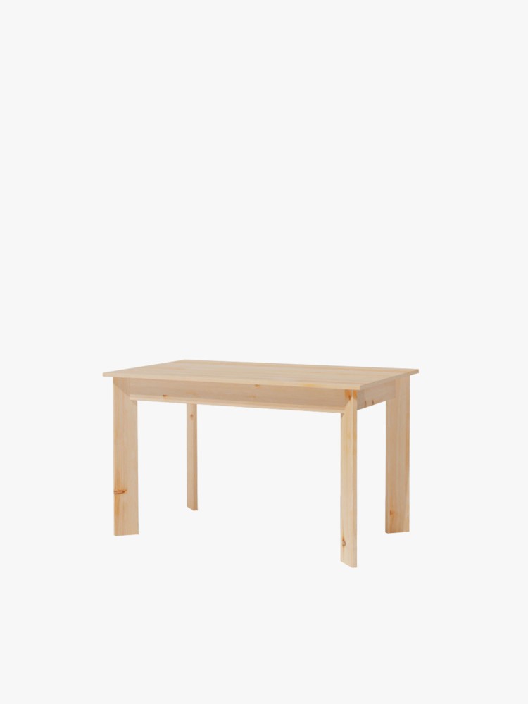 Mesa de comedor de madera 120X80 BATU | LUFE