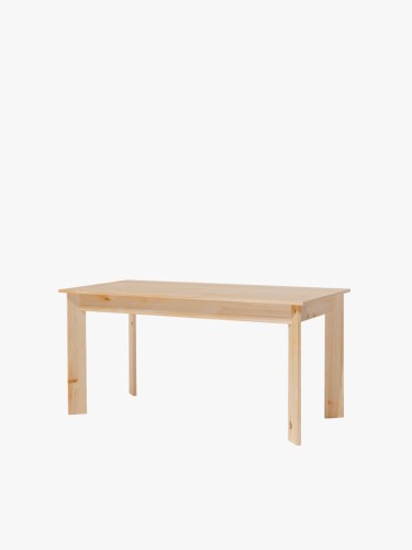 Mesa de comedor de madera 150X80 BATU | LUFE