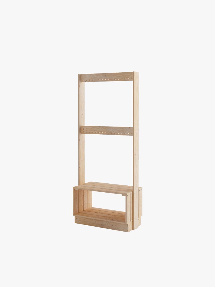 Burro para ropa infantil Montessori | LUFE