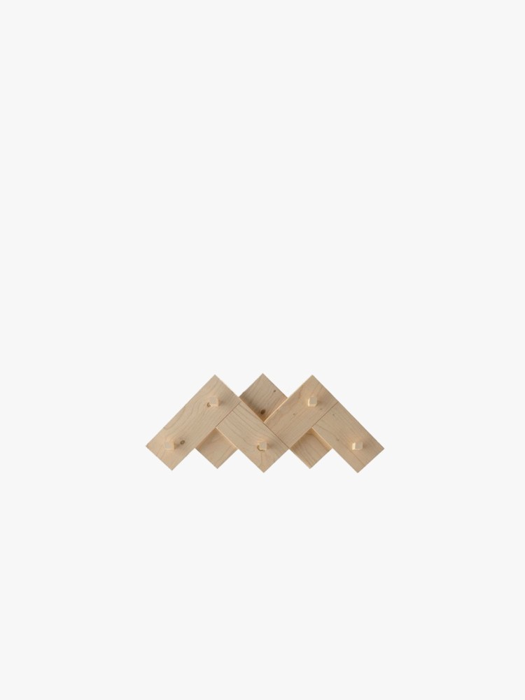 Perchero de pared CIMAS de madera | LUFE