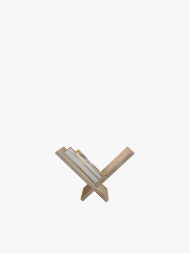 Revistero decortativo de madera | LUFE