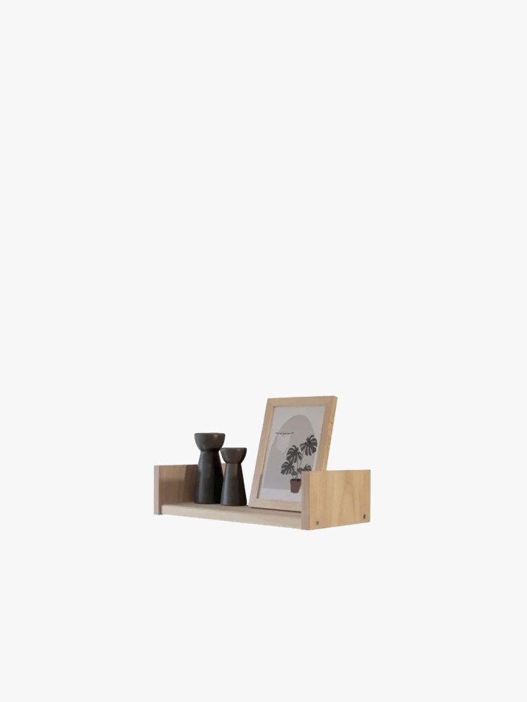 Estantería de pared de madera 44X21 cm | LUFE