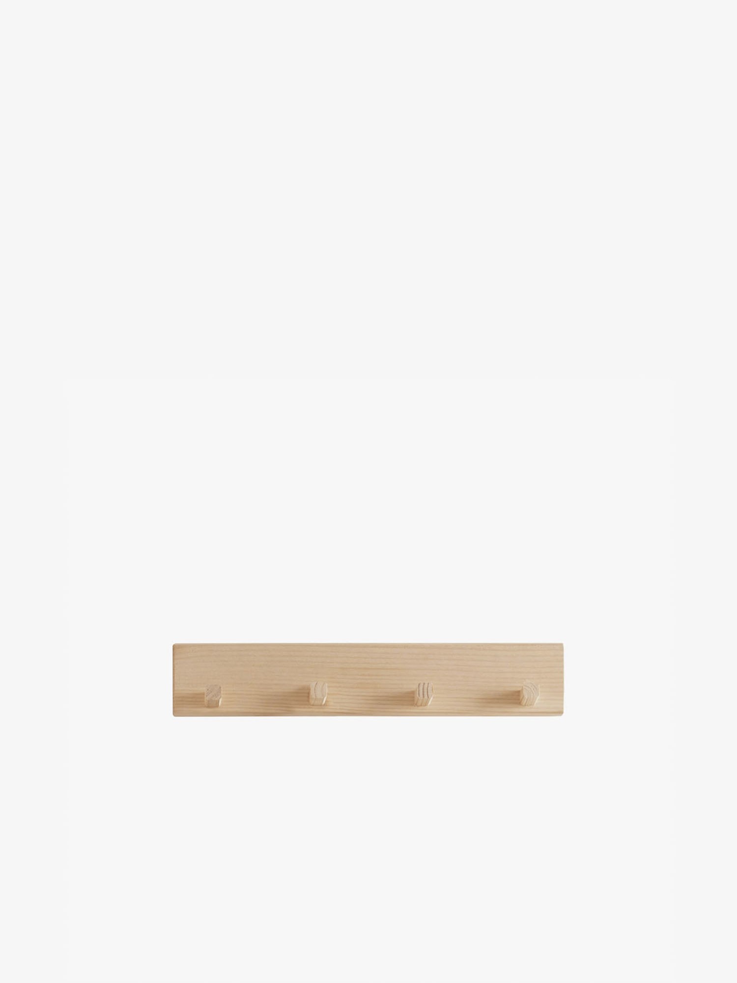 Perchero de pared de madera rectangular | LUFE