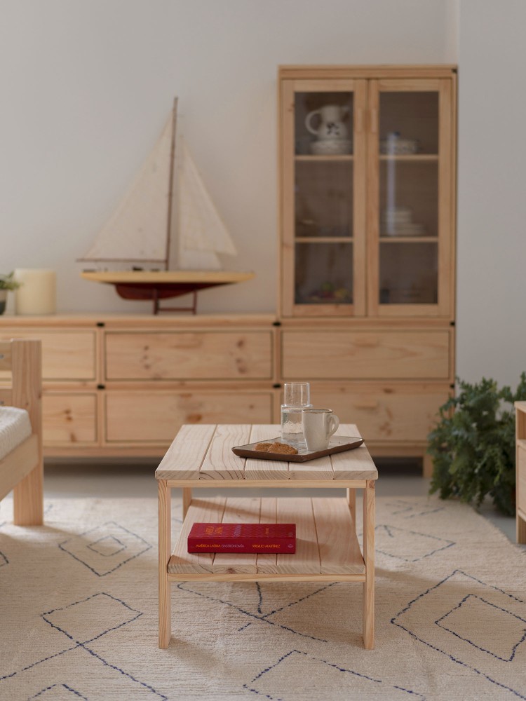 Mesa de centro de madera LAUKI | LUFE 2