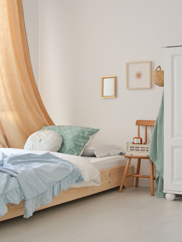 Cama de madera 105 del suelo | LUFE 2