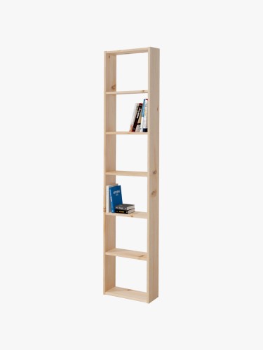 Estantería cubo 7 baldas de madera | LUFE