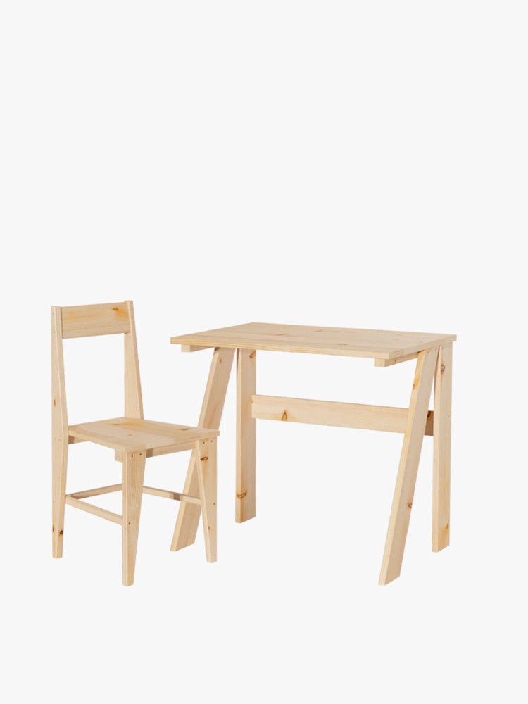 Mesa escritorio de estudio juvenil de 80 cm | LUFE