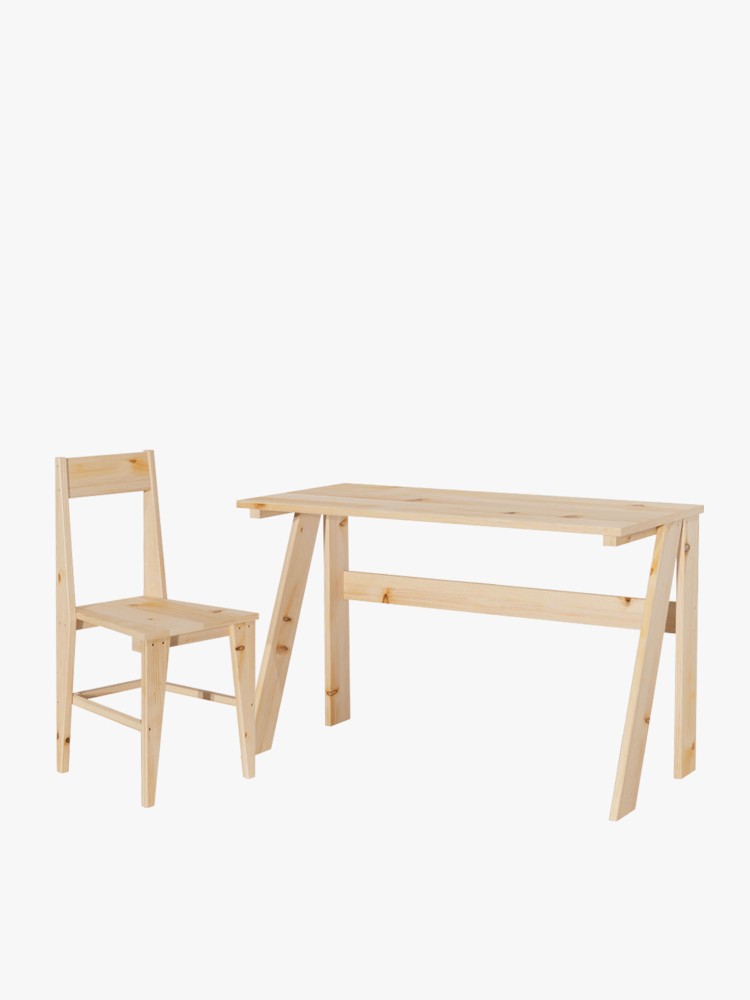Mesa escritorio de estudio juvenil de 80 cm | LUFE