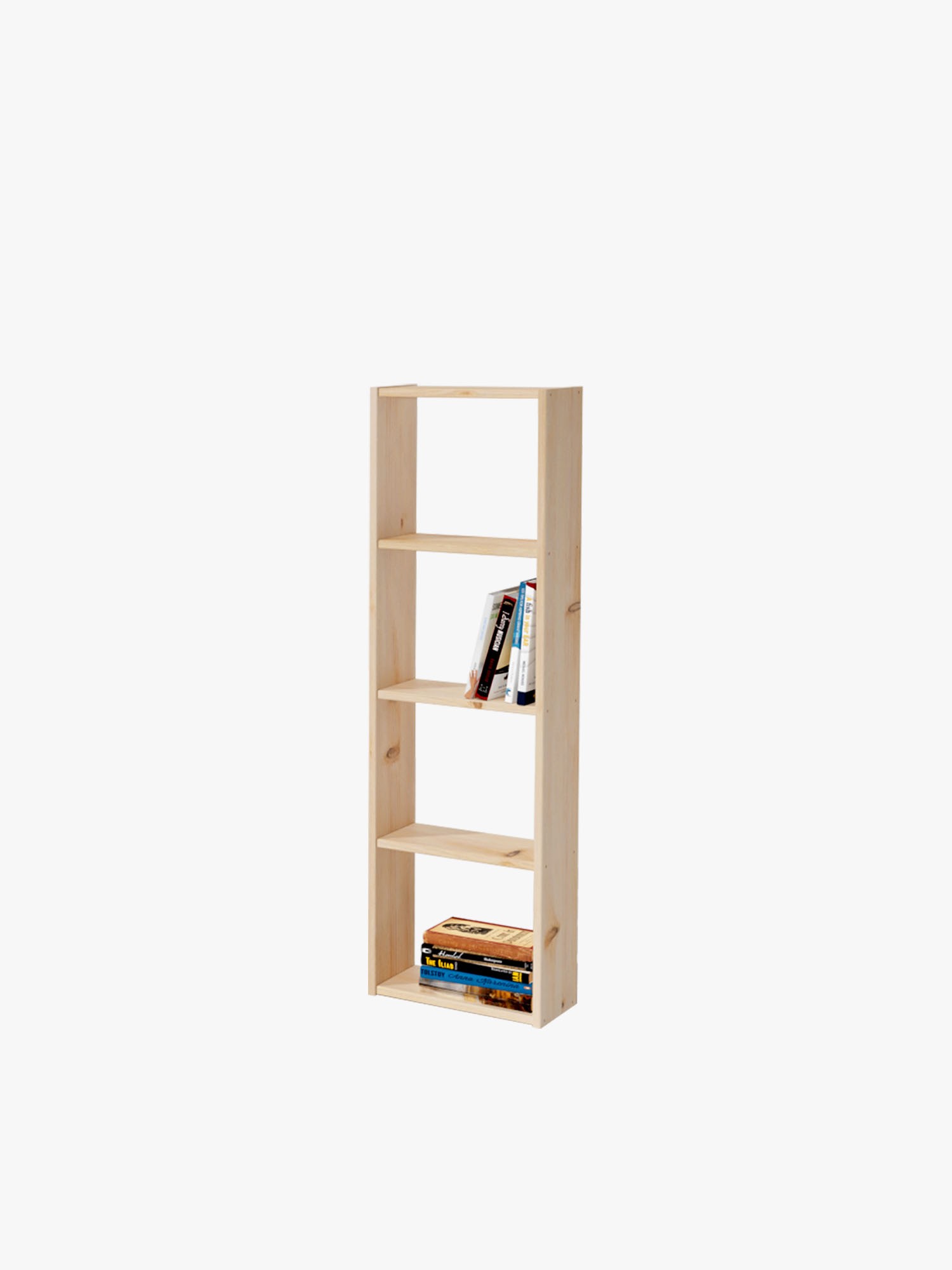 Estantería cubo 5 baldas de madera | LUFE