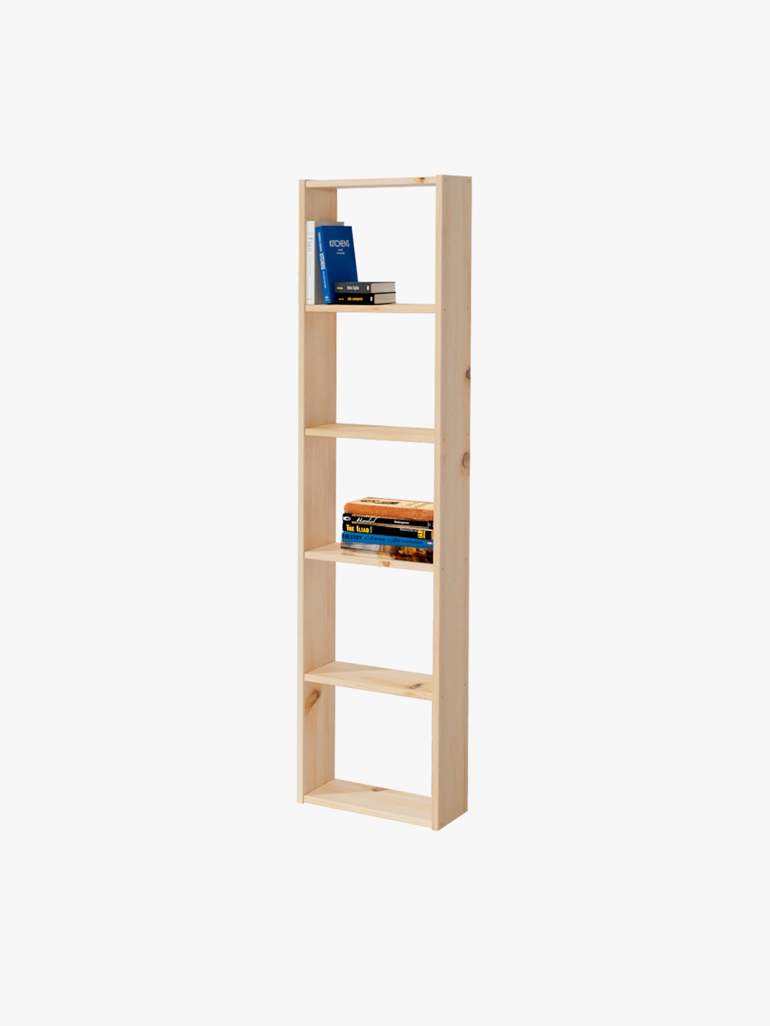 Estantería cubo 6 baldas de madera | LUFE
