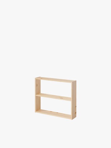Estantería básica 3 baldas de madera | LUFE