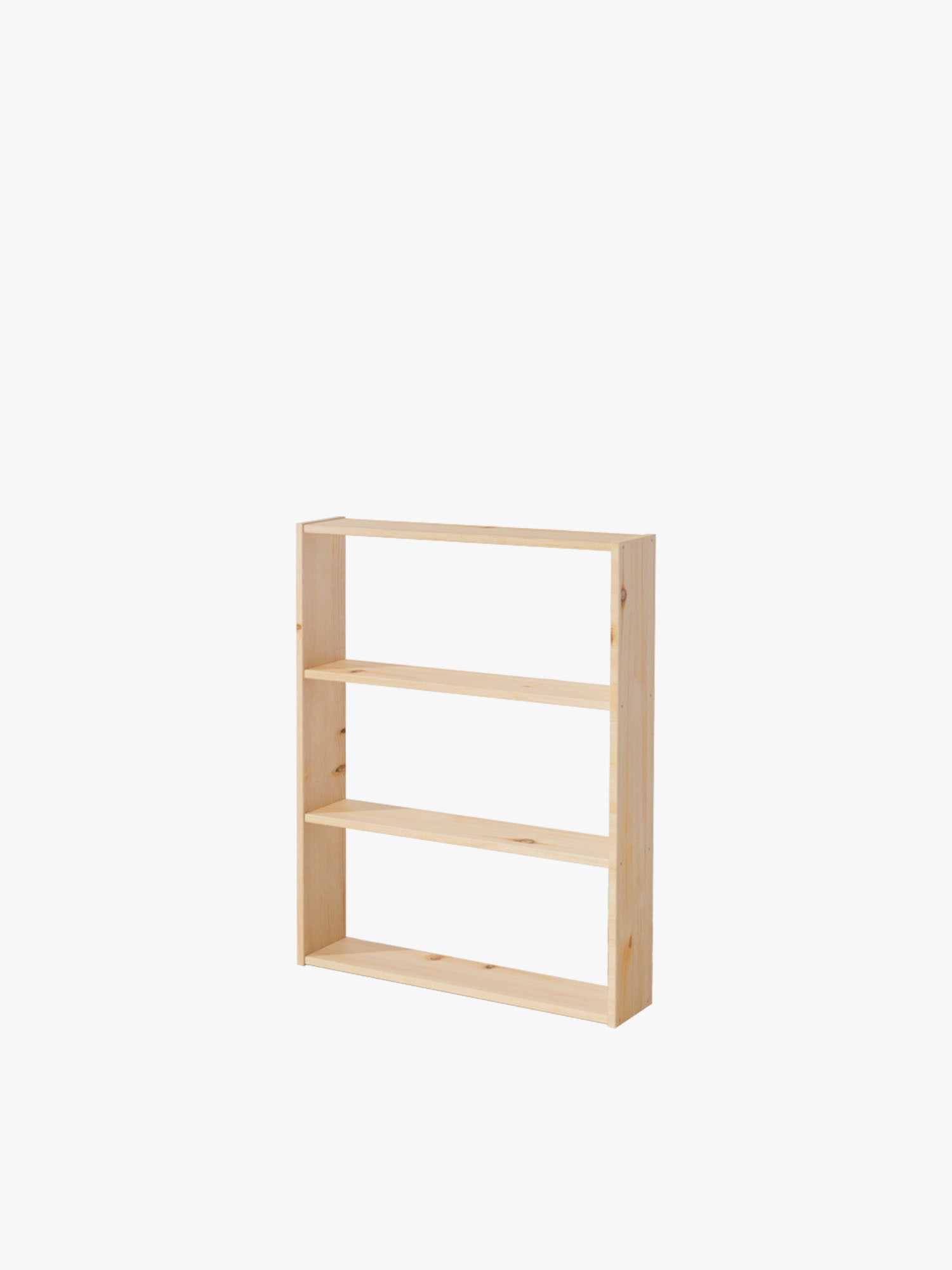 Estantería básica 4 baldas de madera | LUFE