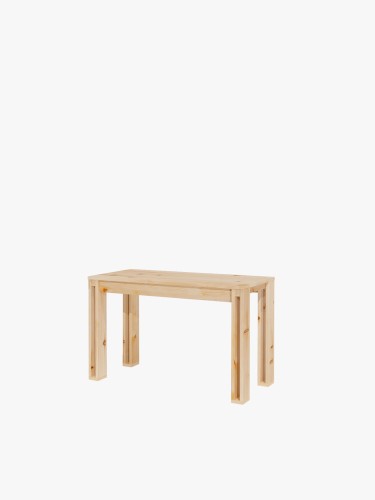 Mesa de madera de estudio o comedor 120 cm | LUFE