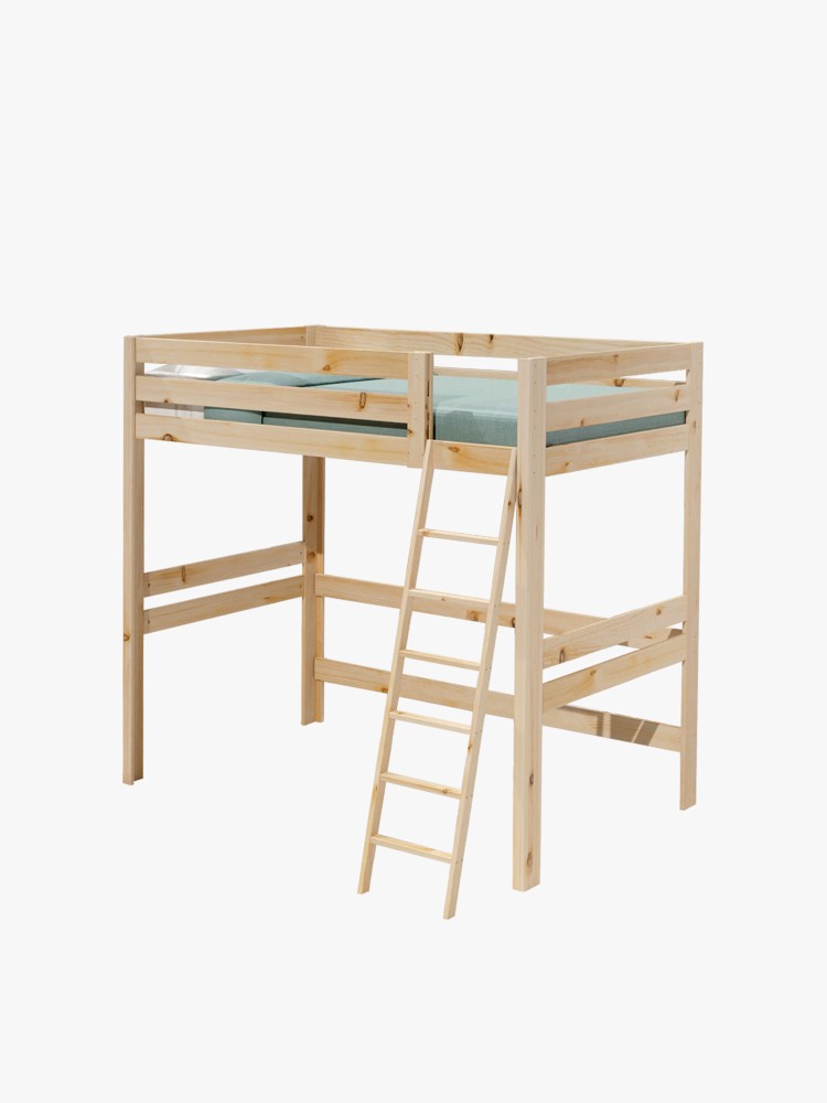 Cama alta doble de 135 cm | LUFE