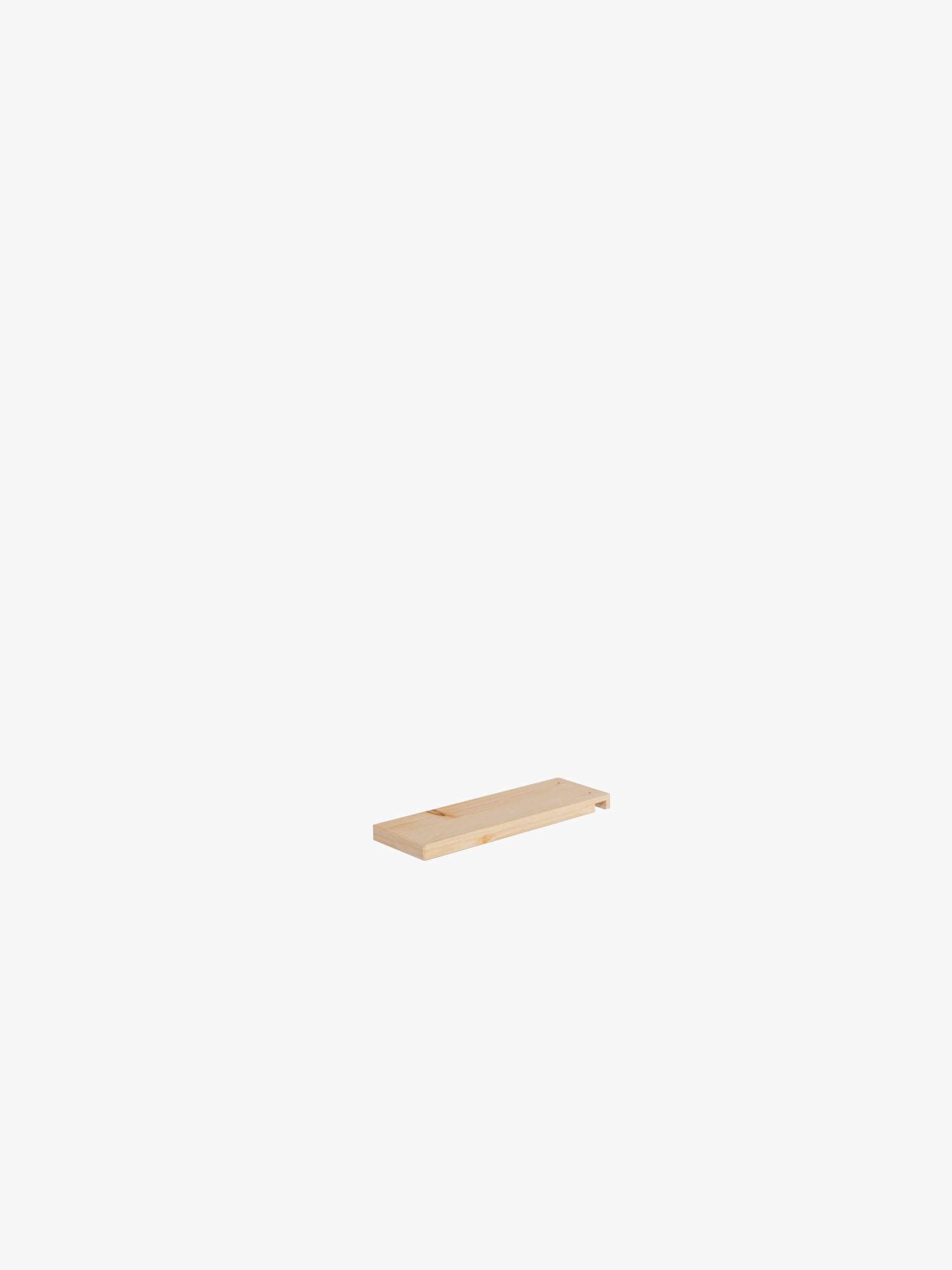 Mesita de noche flotante de madera | LUFE
