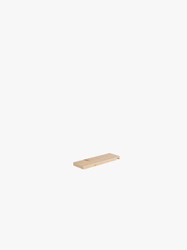 Mesita de noche flotante de madera | LUFE