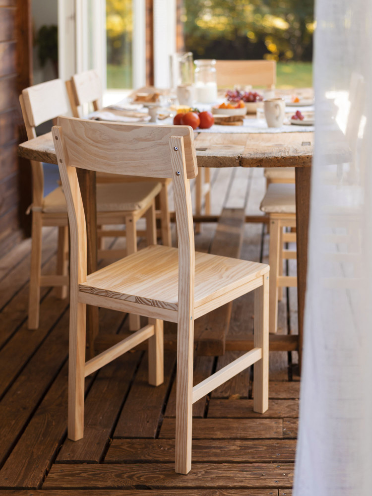 Silla de comedor de madera BATU | LUFE 2