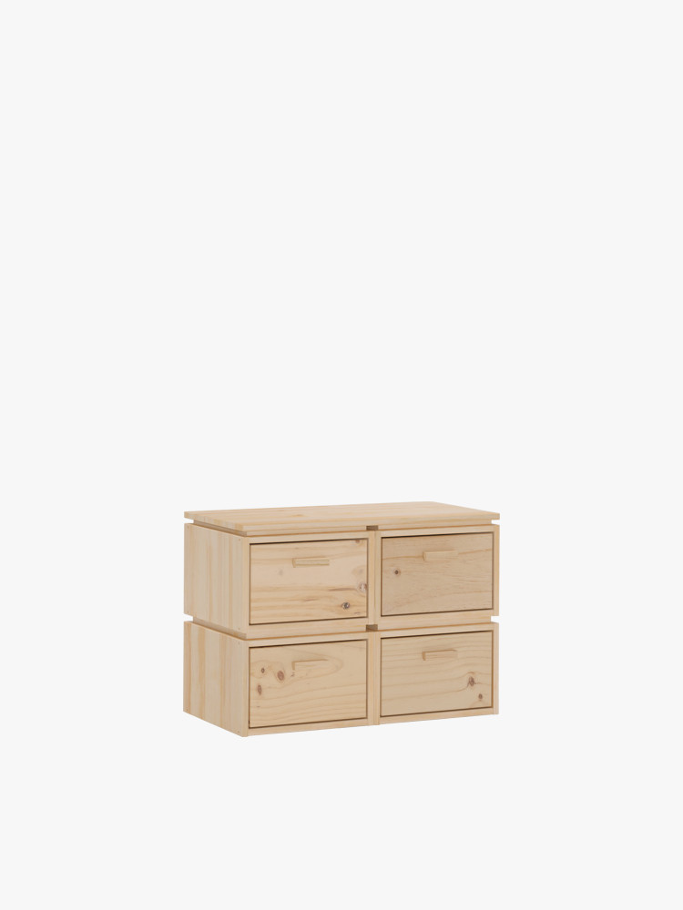 Mueble archivador con 4 cajones LIBE | LUFE
