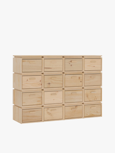 Mueble archivador con 16 cajones LIBE | LUFE