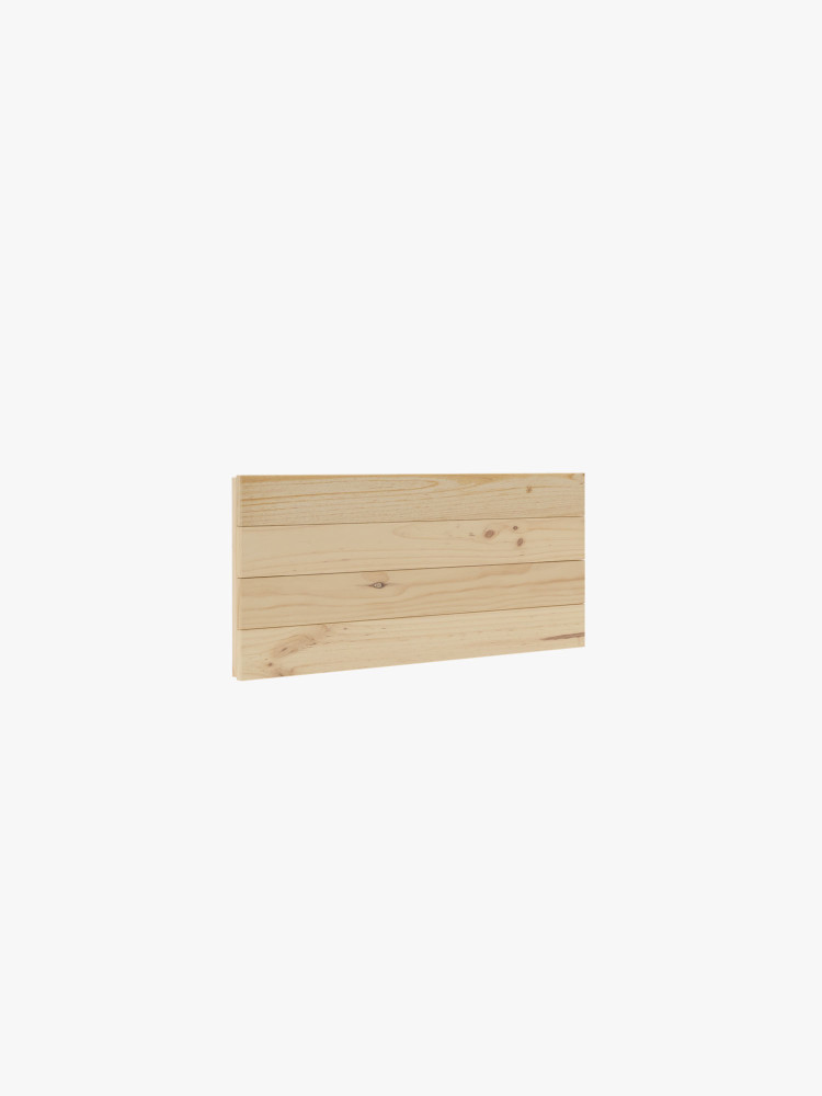 Cabecero de madera cuatro para cama 80 cm | LUFE
