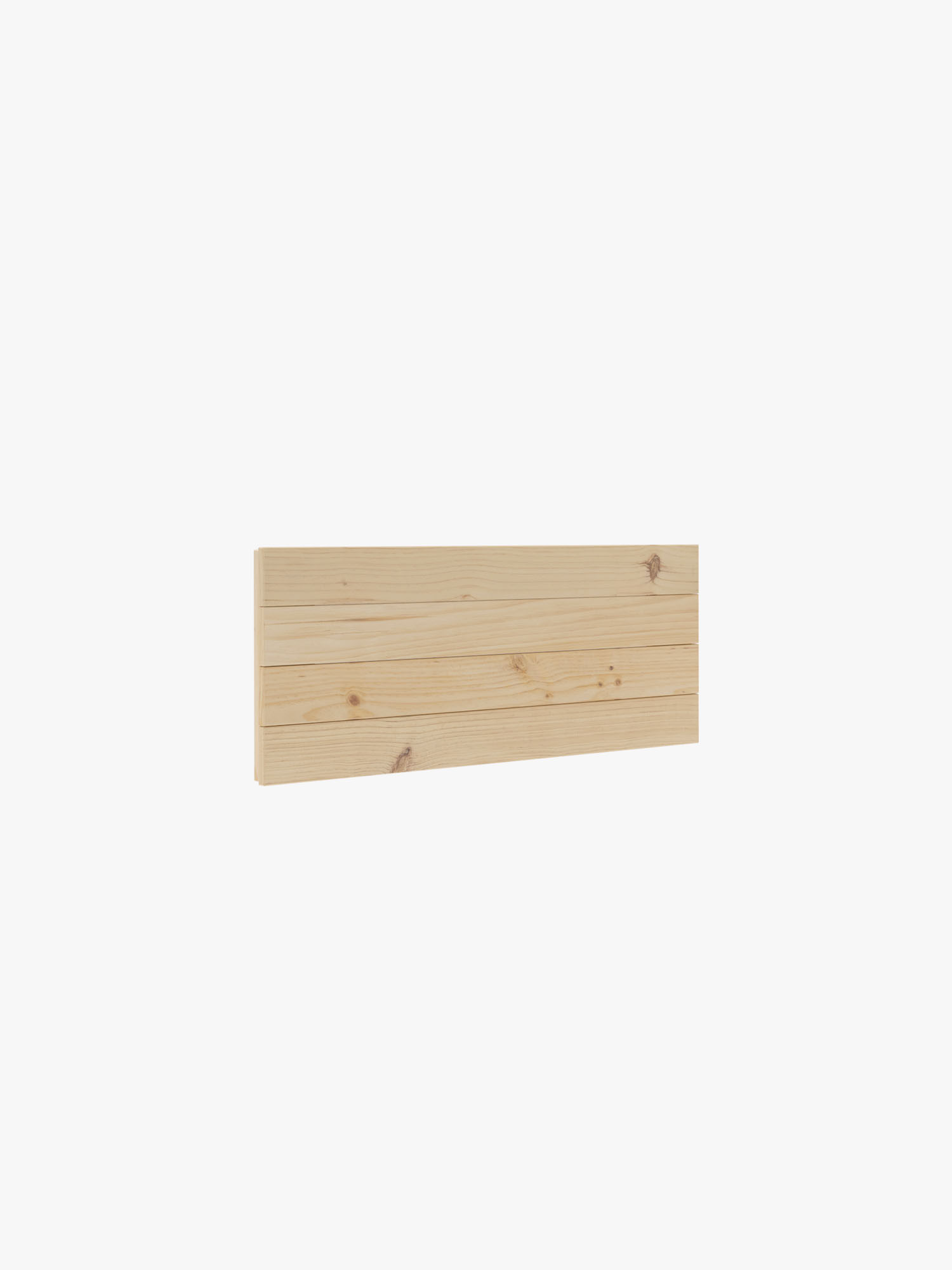 Cabecero de madera cuatro para cama 90 cm | LUFE