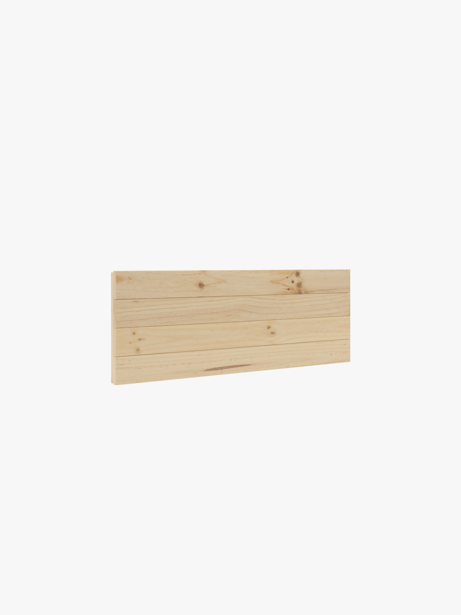 Cabecero de madera cuatro para cama 105 cm | LUFE