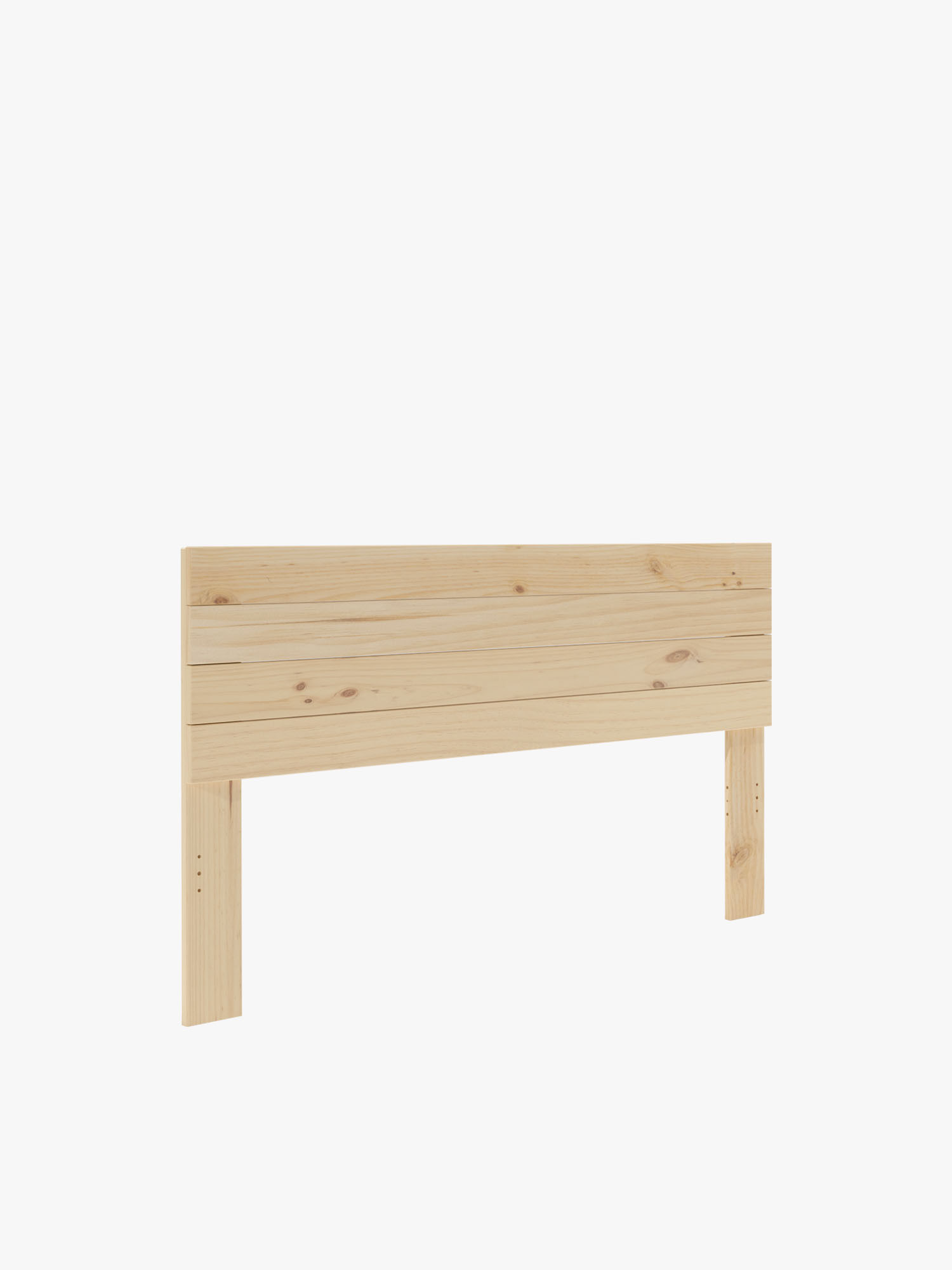 Cabecero con patas de madera para cama de 135 cm | LUFE