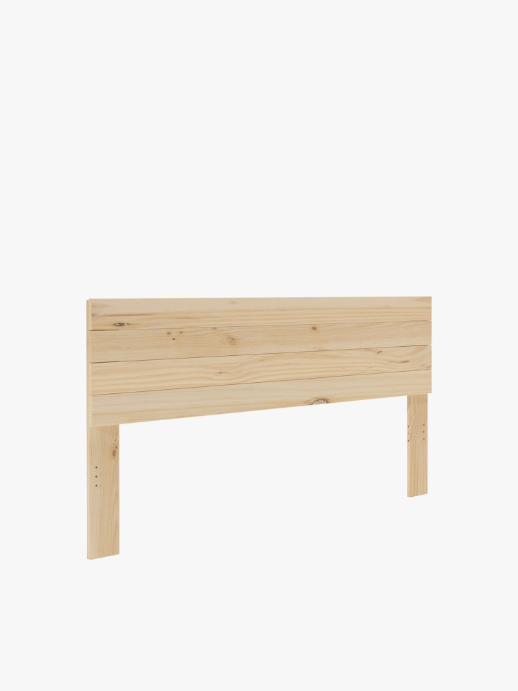 Cabecero con patas de madera para cama de 150 cm | LUFE
