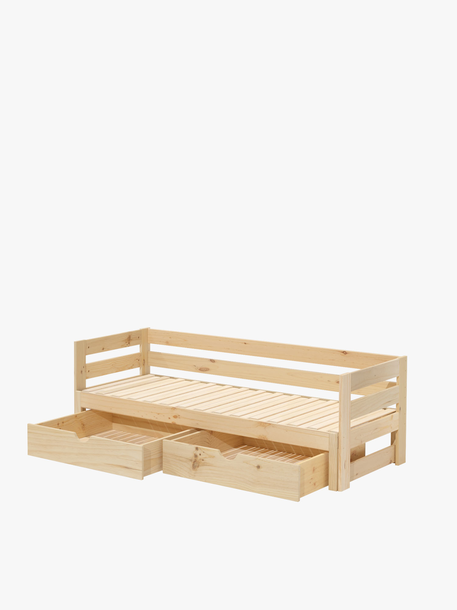 Sofá con cama extensible de 160 con cajones | LUFE