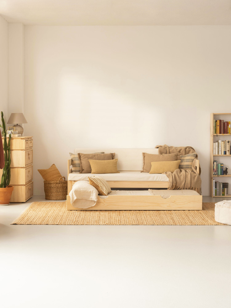 Sofá con cama extensible con cama nido | LUFE 2