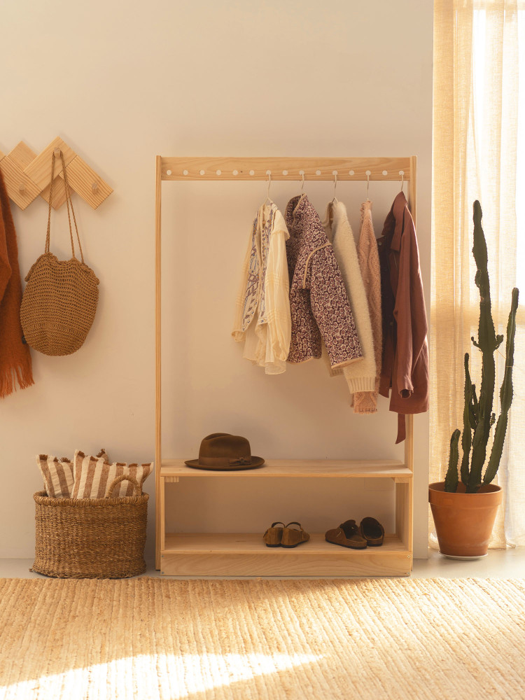 Burro para ropa BEKA 160 x 100 cms de madera | LUFE 2