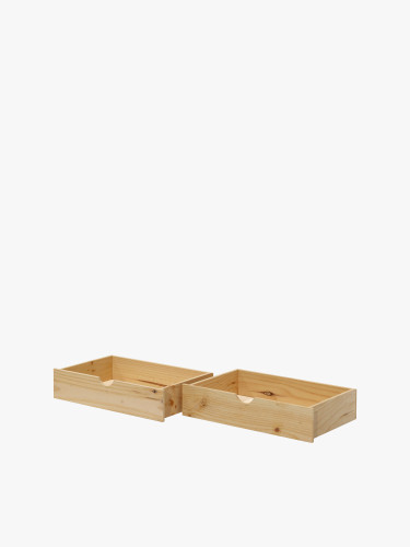 Cajones de almacenaje fondo 65 cm de madera | LUFE