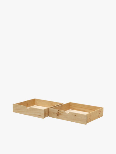 Cajones de almacenaje fondo 90 cm de madera | LUFE