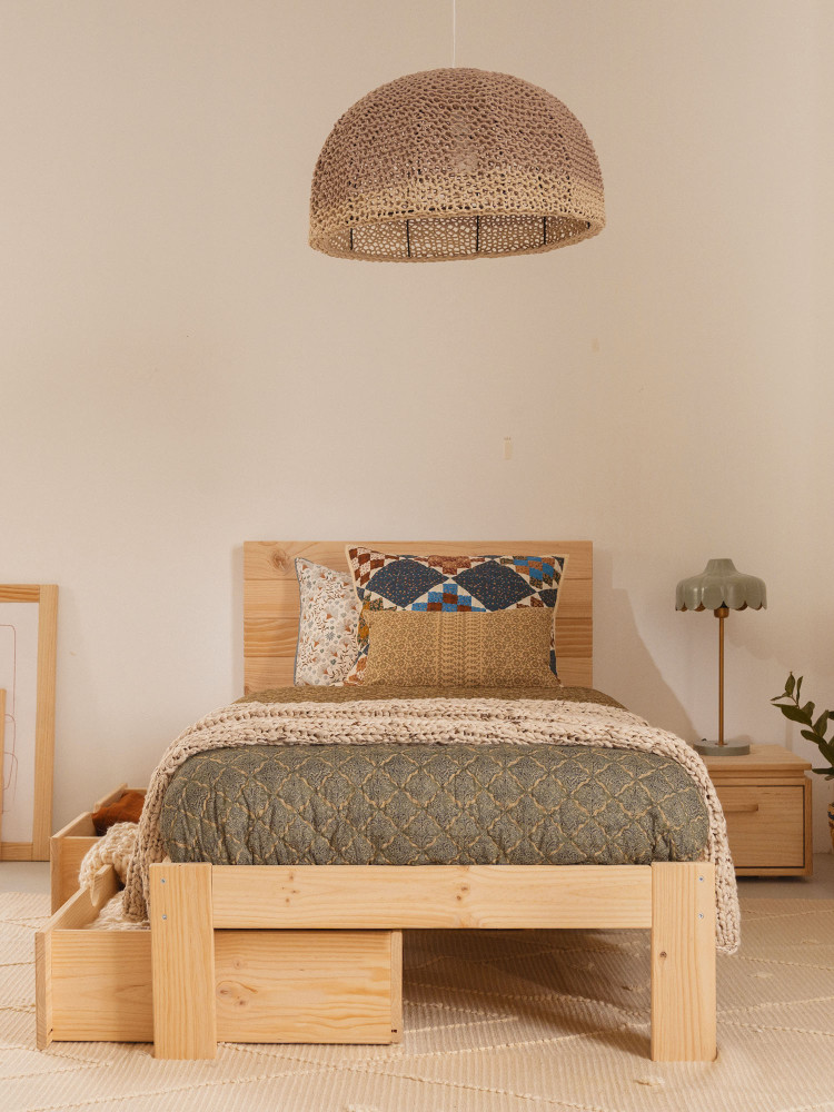 Cama TESTA individual 80 con cajones 2