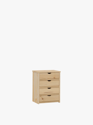 Cajonera de madera con 4 cajones | LUFE