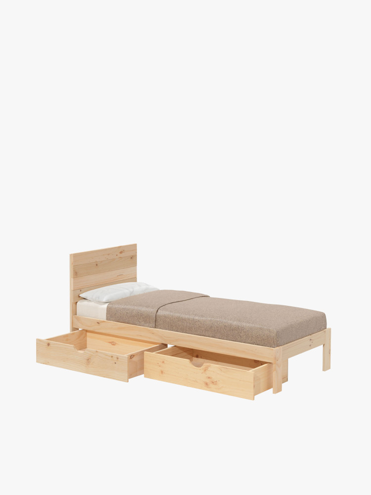 Cama TESTA individual 80 con cajones