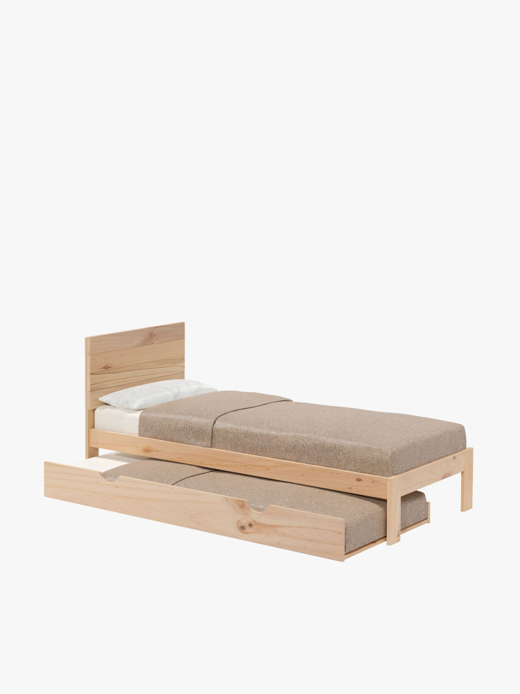 Cama nido TESTA individual de 90 cm de madera | LUFE