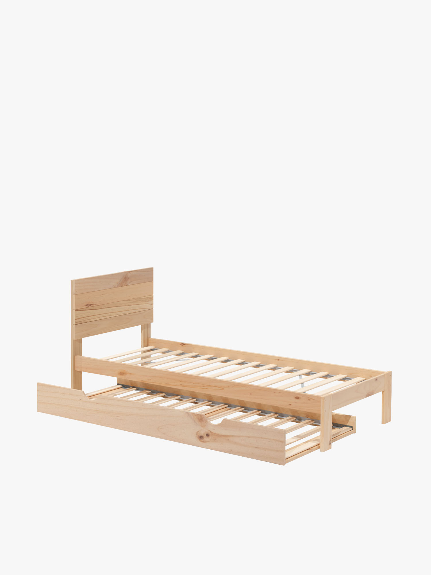 Cama nido infantil TESTA de madera de 80 cm | LUFE