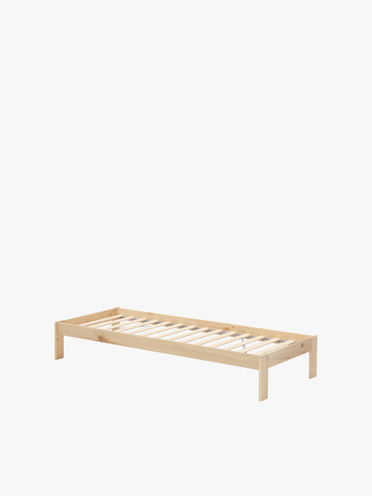 Cama BASO individual de 90 cm de madera | LUFE