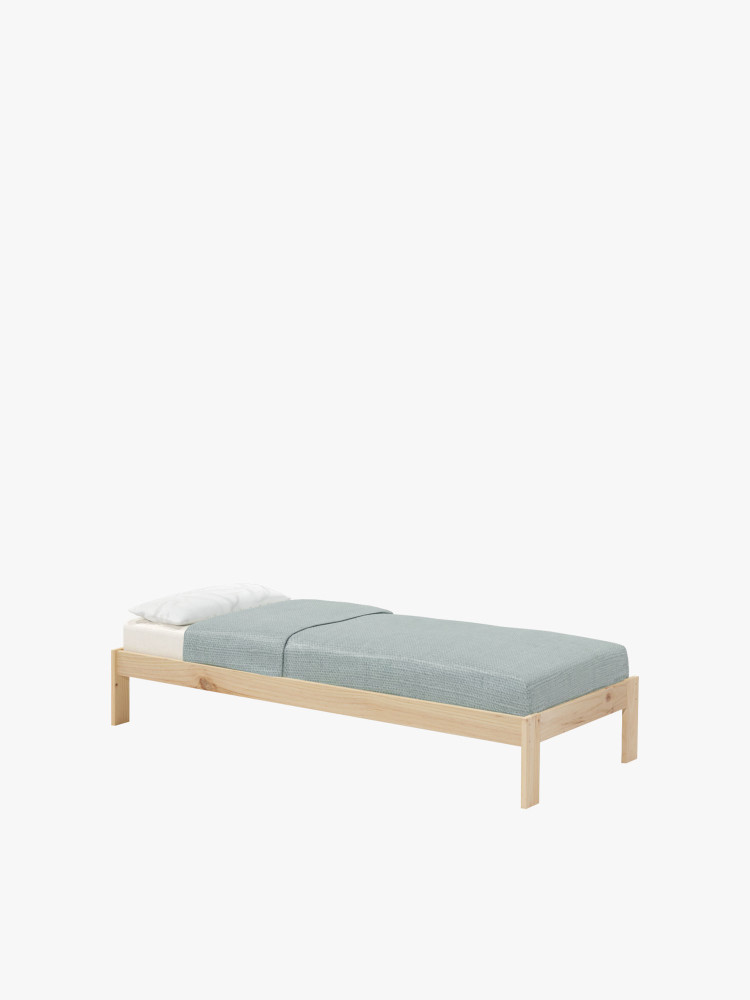 Cama BASO individual de 90 cm de madera | LUFE