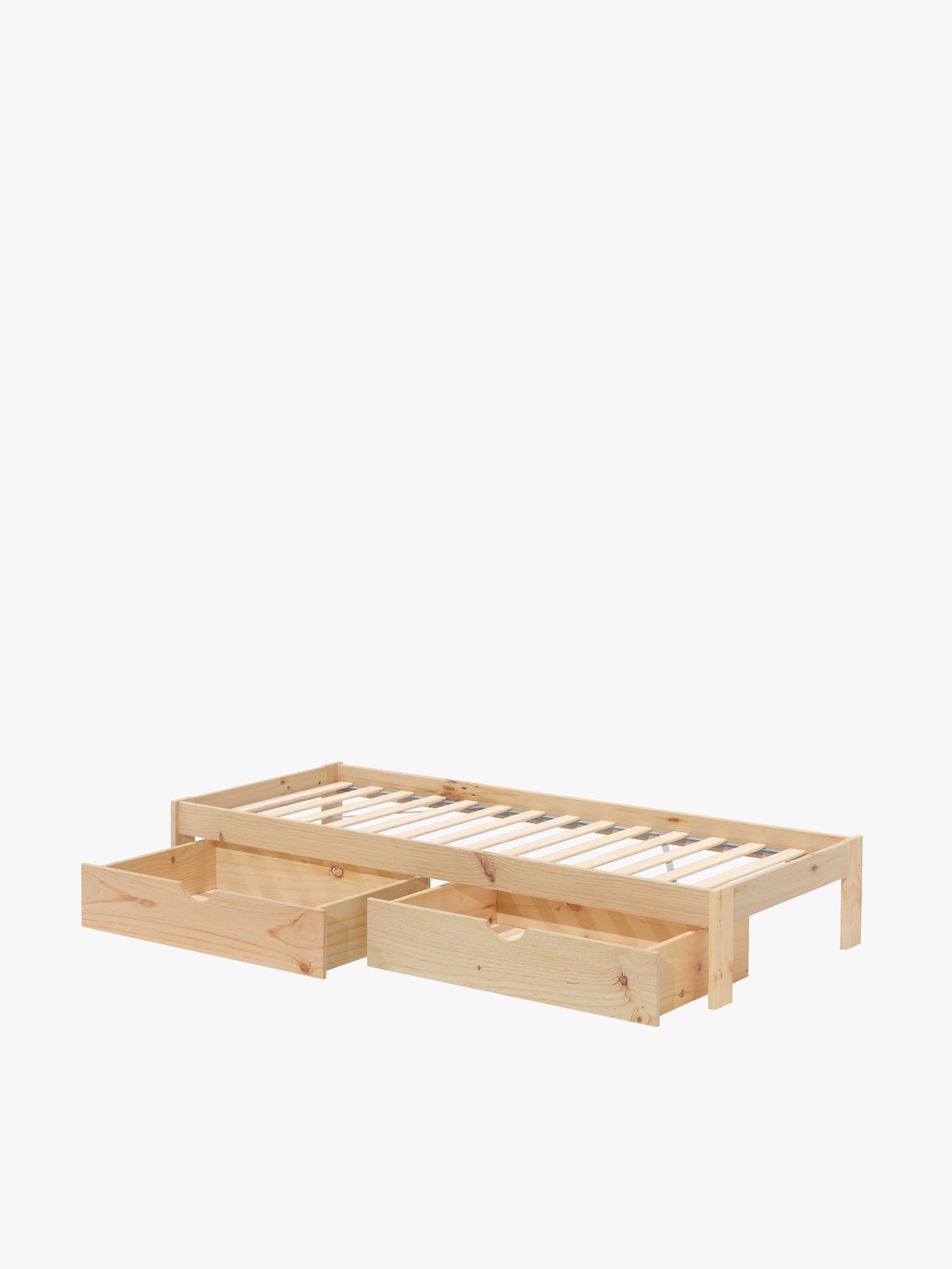 Cama BASO individual 80 con cajones