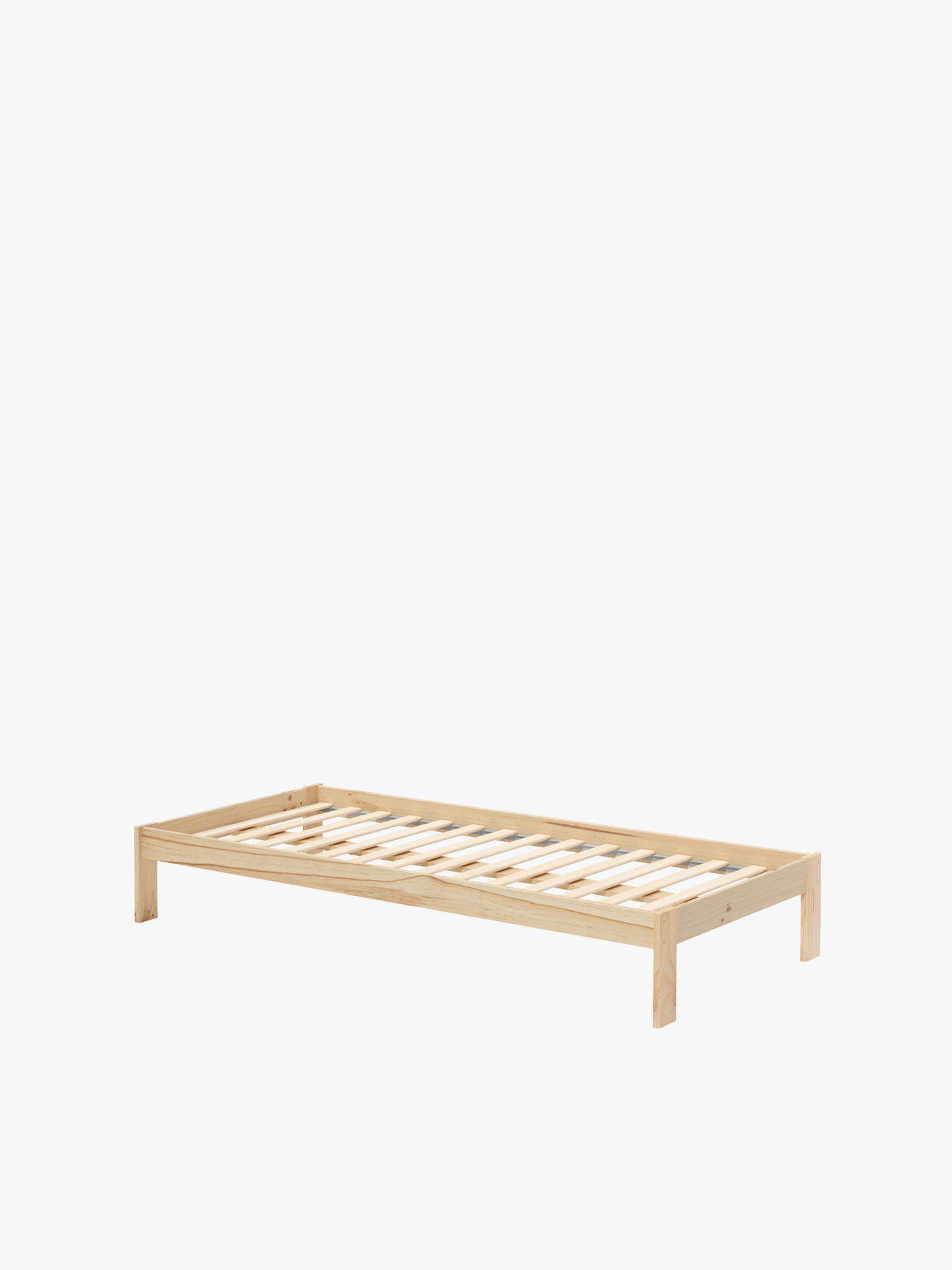 Cama BASO individual de 105 cm de madera | LUFE