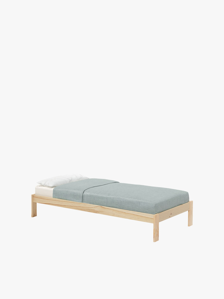 Cama BASO individual de 105 cm de madera | LUFE