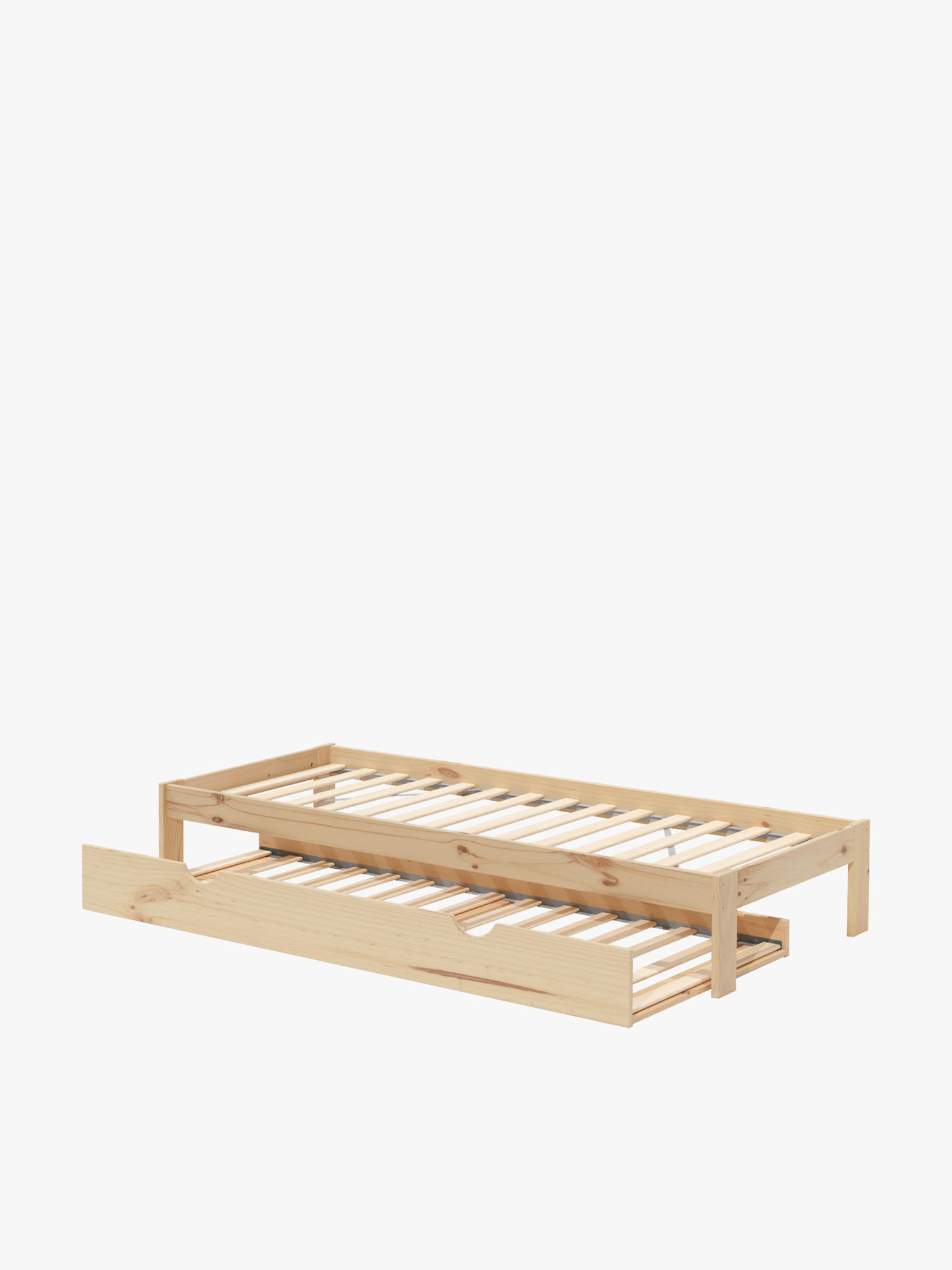 Cama nido infantil BASO de madera de 80 cm | LUFE