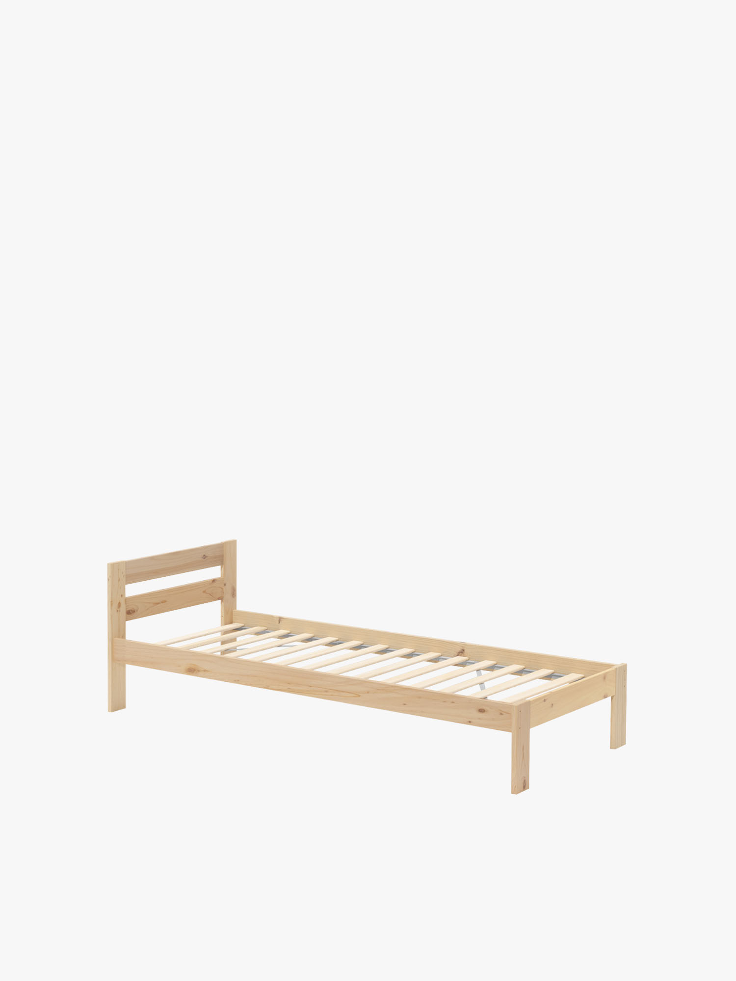 Cama LORE individual de 90 cm de madera | LUFE