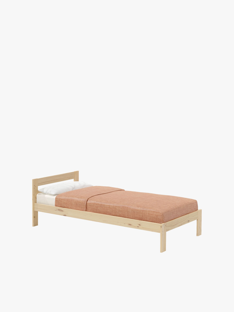 Cama LORE individual de 105 cm de madera | LUFE