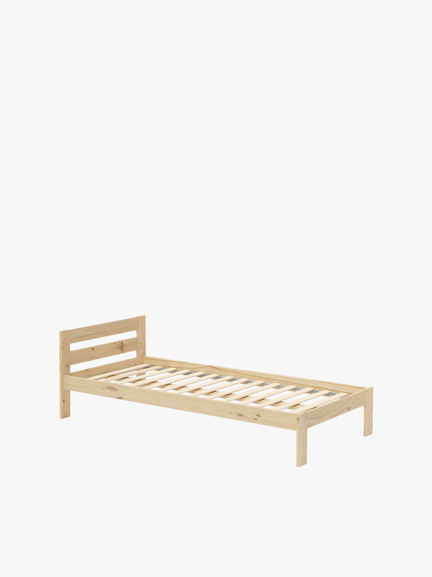 Cama LORE individual de 105 cm de madera | LUFE
