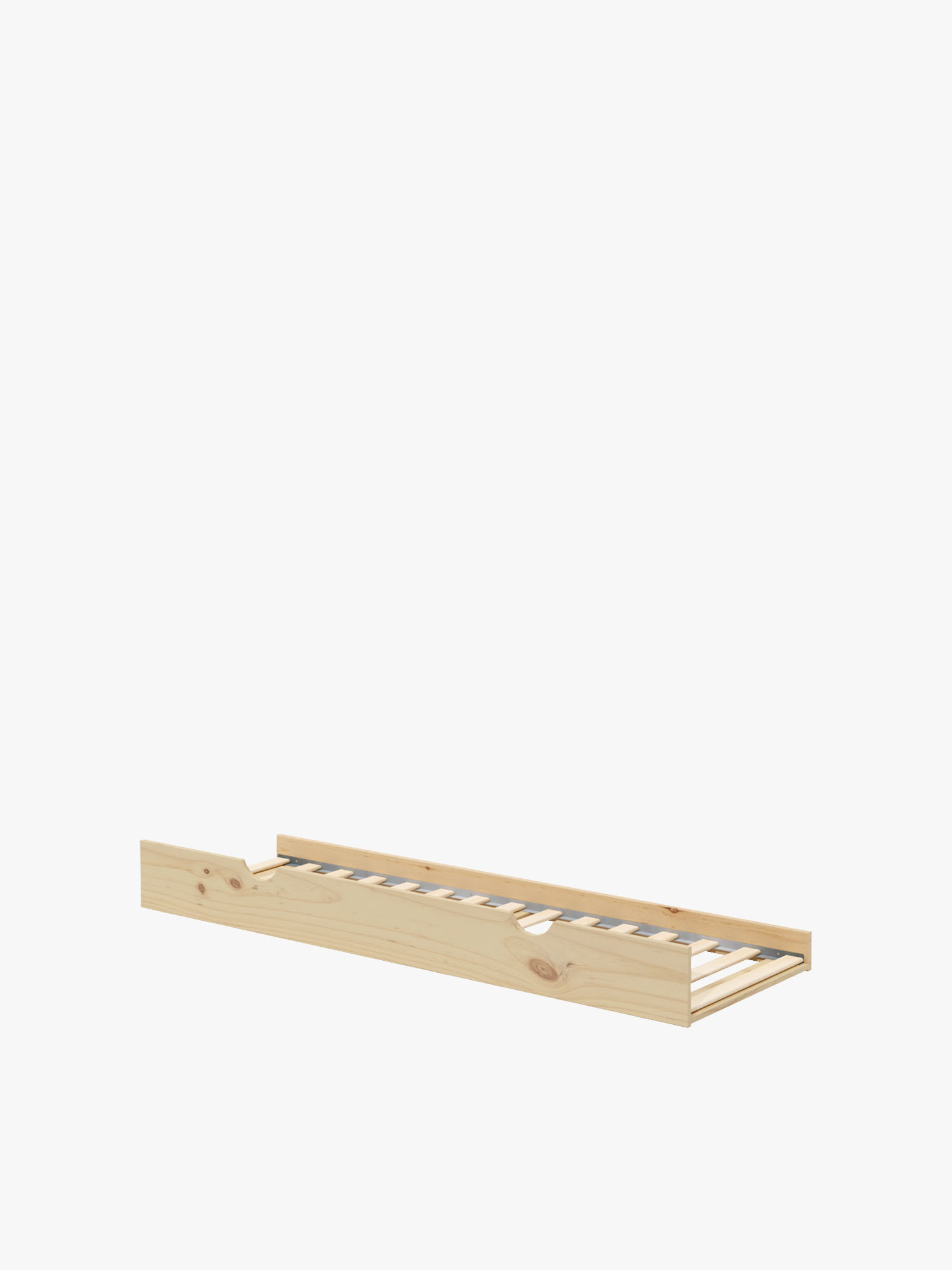 Arrastre nido 80 cm en madera para cama individual | LUFE