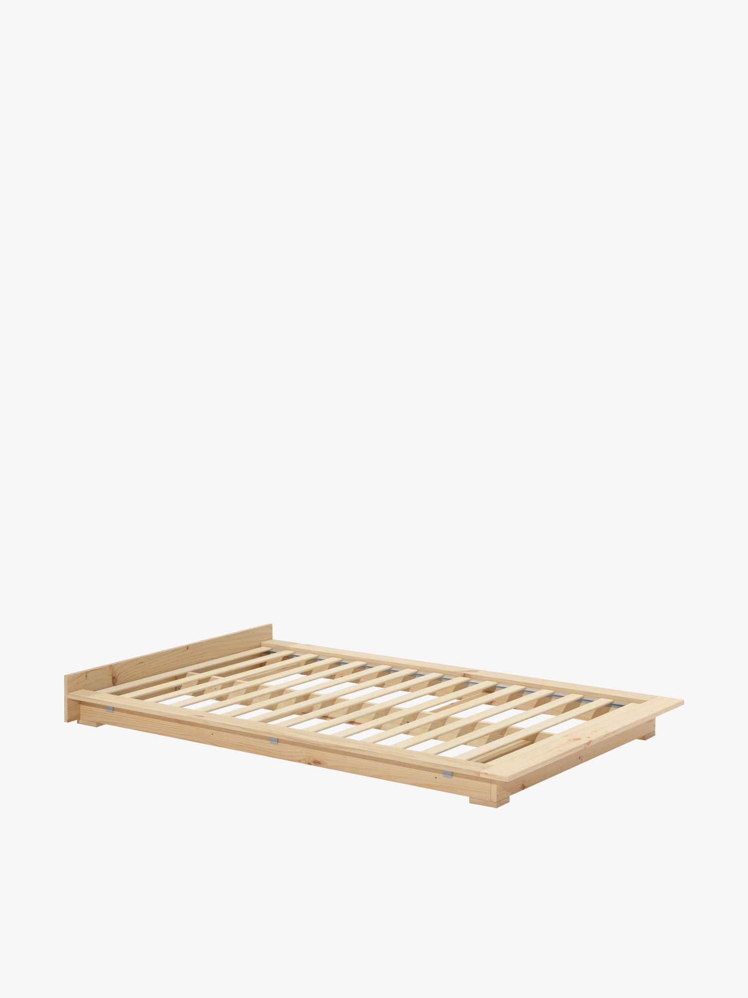 Cama tatami 140 japonesa de madera de pino maciza | LUFE