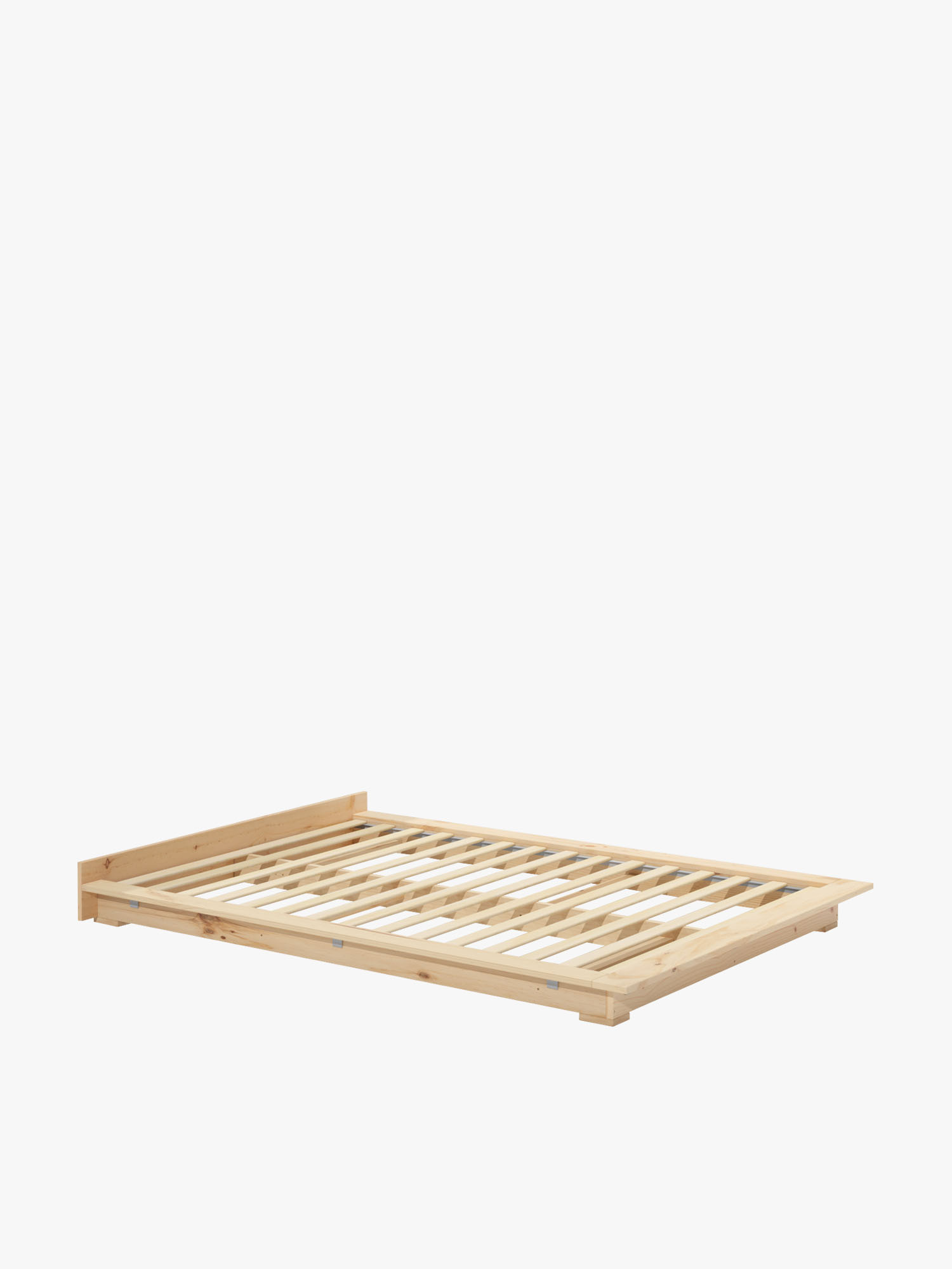 Cama tatami 160 japonesa de madera de pino maciza | LUFE